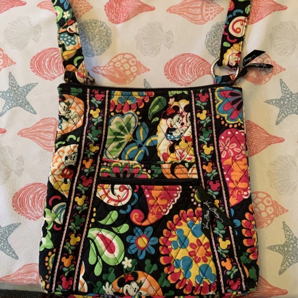 Vera Bradley x Disney quilted crossbody bag